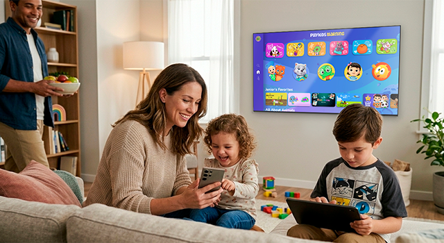 Sandbox Group Launches PlayKids Learning Across the Full Samsung Ecosystem